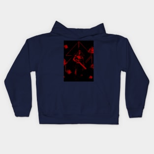 SIVA HUNTER OLD ART Kids Hoodie